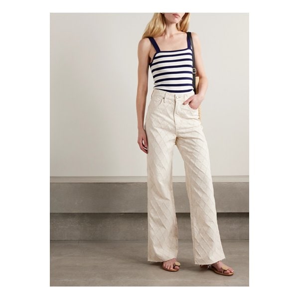 베로니카비어드 테일러 프레이 필 쿠페 하이라이즈 와이드 진 에크루 46376663162844536