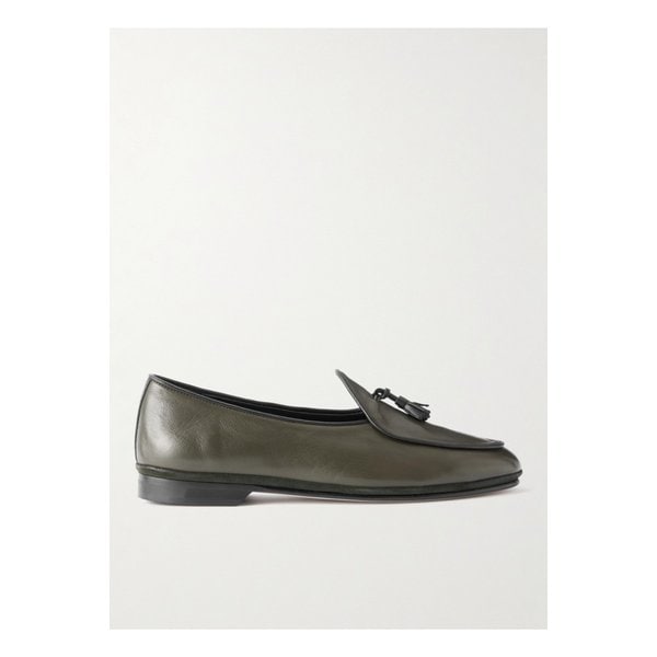 루비나찌 마피 태슬 가죽 로퍼 그린 46376663163002640