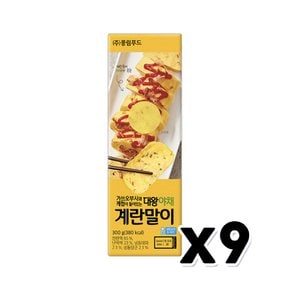 대왕야채계란말이 즉석간편식 300g x 9개