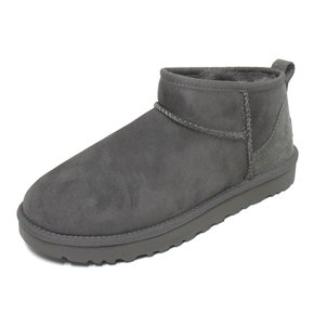 미국 어그 UGG 클래식 울트라 미니 부츠 양털 스웨이드 방한 털신 그레이 1116109-GREY