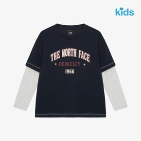 NT7TR52U 키즈 캠프아웃 롱슬리브 티 KS CAMPOUT L/S R/TEE
