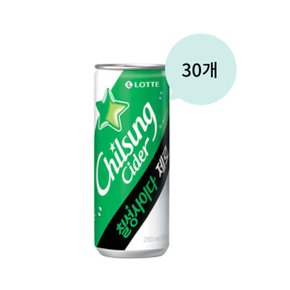 롯데 칠성사이다 제로 250ml 30개