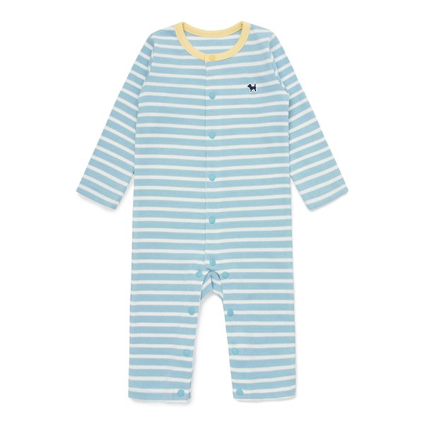 [여주점] [오프라벨 여주점] 블루독베이비 (BL) 머랭뱀부골지우주복 (45170-041-11)