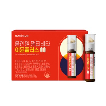 뉴트리원 올인원 멀티비타 이뮨플러스 7병 1박스