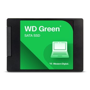 웨스턴 디지털 240GB WD 그린 SSD - SATA III 6Gbs 545MB/s - WDS240G3G0A (웨스턴 디지털)