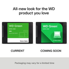 웨스턴 디지털 240GB WD 그린 SSD - SATA III 6Gbs 545MB/s - WDS240G3G0A (웨스턴 디지털)