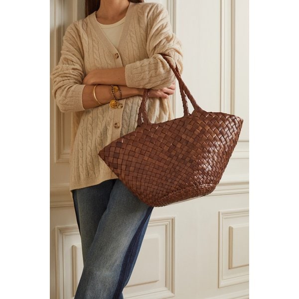 에골라 위빙 가죽 토트백 1647597302758471