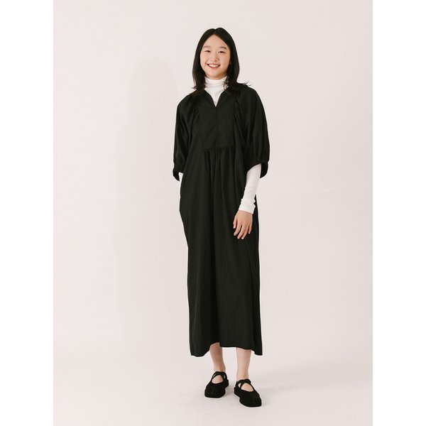 Mallorca Long Dress_BLACK