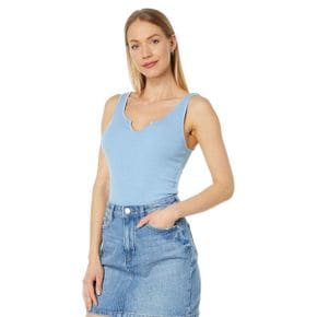 4299811 LAmade Notch Ribbed Tank Top in 2x1 Modal Rib