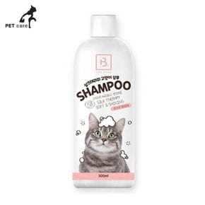 브리더랩 실크테라피 고양이샴푸 300ml (부드러운플로