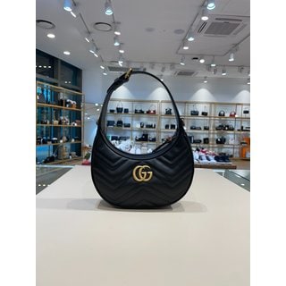 구찌 [제주점] 코메타럭스 구찌 GG 마몽 하프문 쉐입 미니백 699514