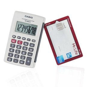 카시오계산기 HL-820LV 미니계산기 casio 카드형