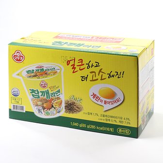 농심 [오뚜기]참깨라면컵 (65g x 16개)