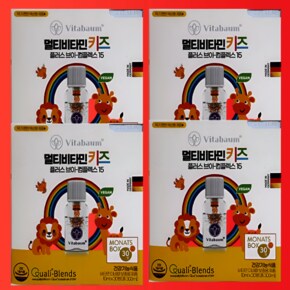 멀티비타민 키즈 플러스 브이 컴플렉스 15 10ml x 30개입 4개