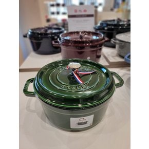 [스크레치 상품] 원형 꼬꼬떼 24cm 바질그린 / ST1092485