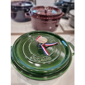 [스크레치 상품] 원형 꼬꼬떼 24cm 바질그린 / ST1092485