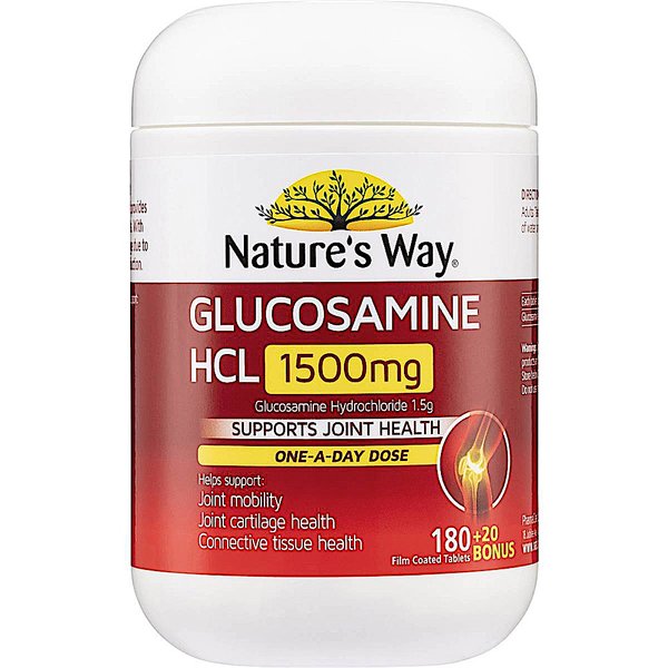 네이쳐스웨이 글루코사민 HCL 1500mg Natures Way Glucosamine 180+20정