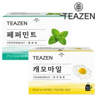 텐바이텐 티젠 캐모마일 20T+페퍼민트 20T