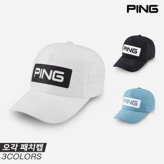 핑 [삼양인터내셔널정품]2022 핑 오각 패치캡 골프모자[3COLORS][남여공용]