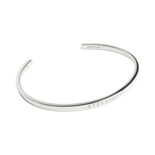 26FW MM6 마르지엘라 넘버링 로고 3MM 팔찌 SM7UY0054 SV0310 951