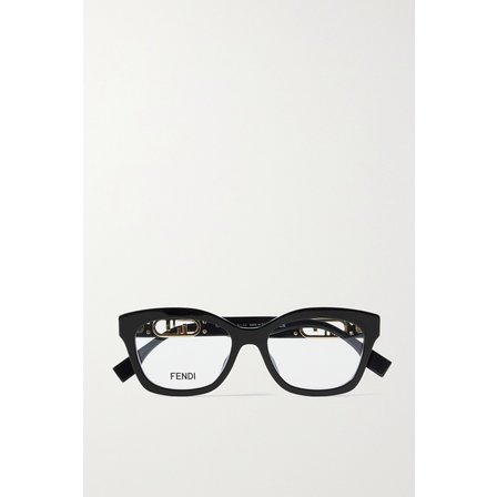 펜디 O`lock D-frame Acetate Optical Glasses 블랙 1647597288785546