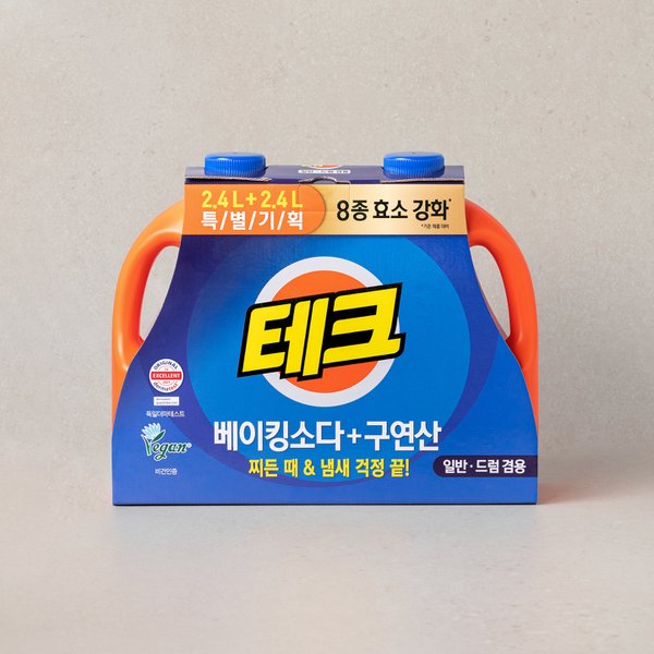 테크 베이킹구연산 2.4L*2 겸용