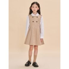 [BEANPOLE KIDS] 트렌치형 베스트 원피스  베이지 (BI4771G03A)