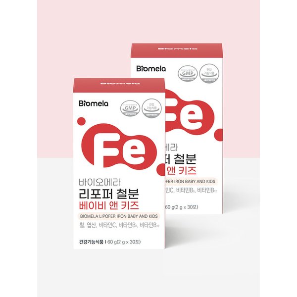 리포퍼 철분 베이비 앤 키즈 2개세트 (30포x2)
