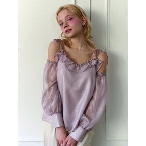 Shoulder Strap Blouse INDIE PINK