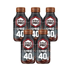 오리온 닥터유 프로 단백질 드링크 40g 초코 350ml x 5개