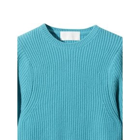 Volume Sleeve Sweater (Blue)_D5WAW24103BUX