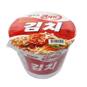 농심 김치 큰사발 큰컵 112g 16개