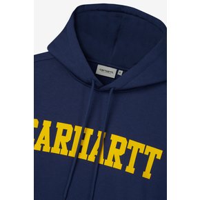 HOODED NEW COLLEGE SWEATSHIRT