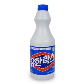 유한락스 1L 레귤러 살균 표백제 찌든때 묵은때 화장실청소 곰팡이