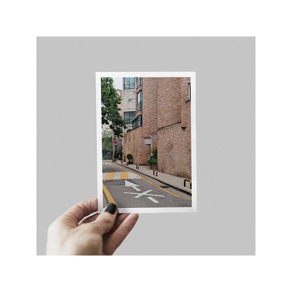 시그니처 엽서_서래마을 골목길