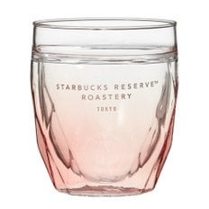 스타벅스 재팬 리저브 로스터리 더블 월 글라서 파셋 핑크 컵 237ml