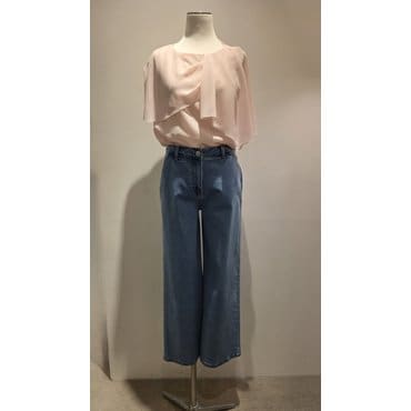 지고트 JR5E0SLJ83[일자핏 와이드 데님팬츠]