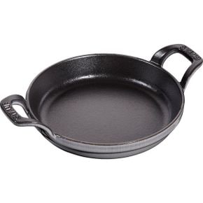 영국 스타우브 후라이팬 STAUB 405095520 Cast Iron Round Roasting Dish Grey 16 cm 1681860