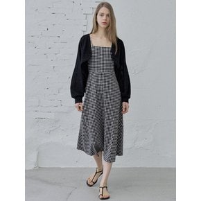 Boucle Knit Bolero - BLACK