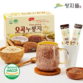 쌍지뜰 오곡누룽지 (25gx20스틱) ~간편하게 즐기는