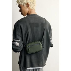 ZARA 자라 러버라이즈드 크로스바디 백 카키 그린 3610820032 3610820 1317034