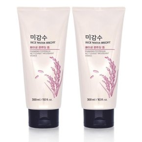 더페이스샵 미감수 브라이트 페이셜 클렌징 폼 300ml 2개