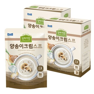 상하키친 양송이크림스프 150g X 6봉