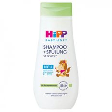 [해외직배송] Hipp 힙 베이비 샴푸+컨디셔너 200ml