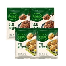 비비고 도톰 동그랑땡 560g x2봉+남도떡갈비450g x2봉