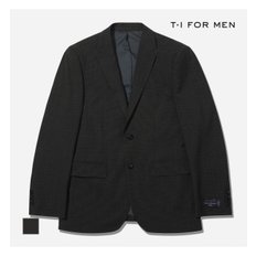 T.I FOR MEN [T.I FORMEN] PAULO 울혼방 마이크로체크 SET-UP 자켓_M226MTJ711M