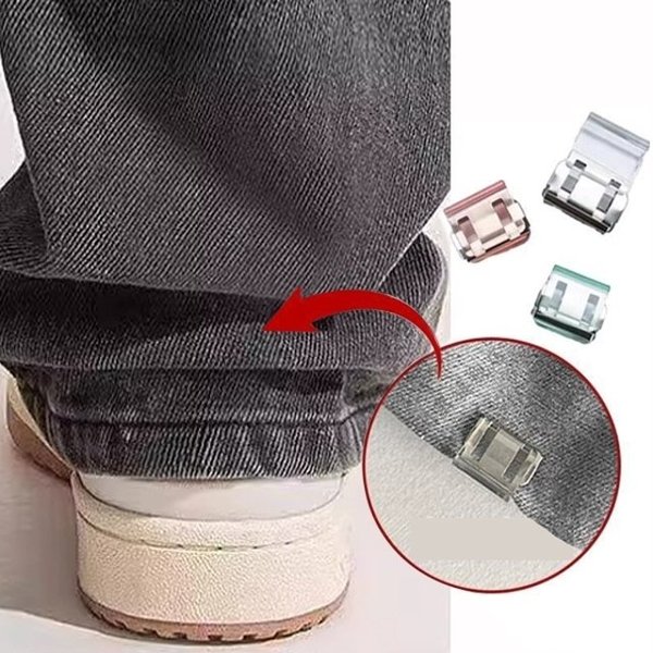 자비스 바지 밑단 고정 끌림 방지 줄이기 클립