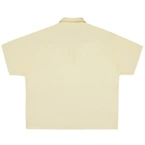 POCKET POINT OVERFIT SHIRT YELLOW - 포켓포인트 셔츠