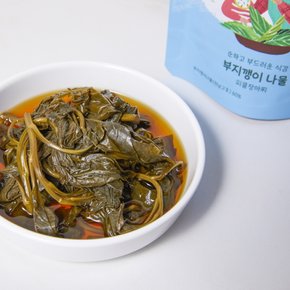 [담우] 열두달 친환경 무농약 부지깽이나물 피클 장아찌 100g 저염식 장아찌