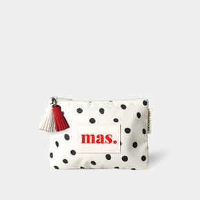 Basic pouch _ 블랙도트 [Black dot]